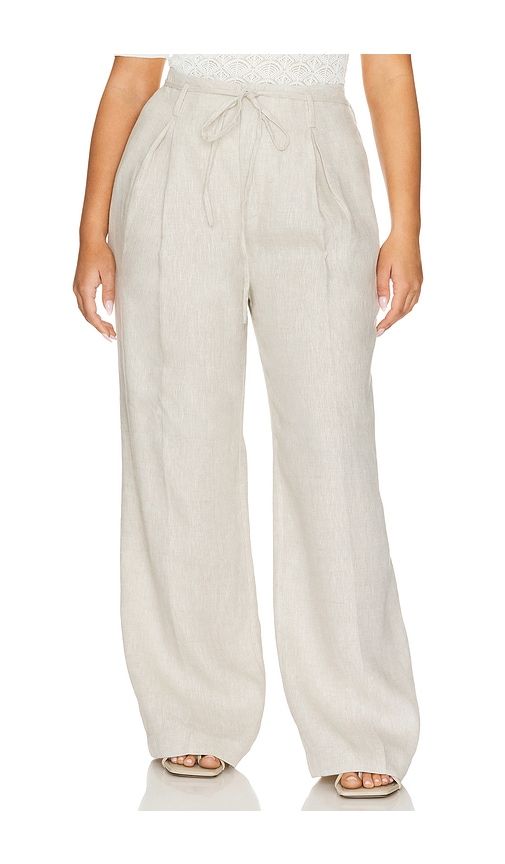 Manon Pant in Beige. - size M (also in S) - L'Academie - Modalova