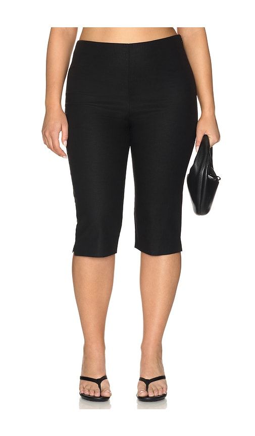 Anaia Linen Capri Pant in . - size L (also in M, S) - L'Academie - Modalova