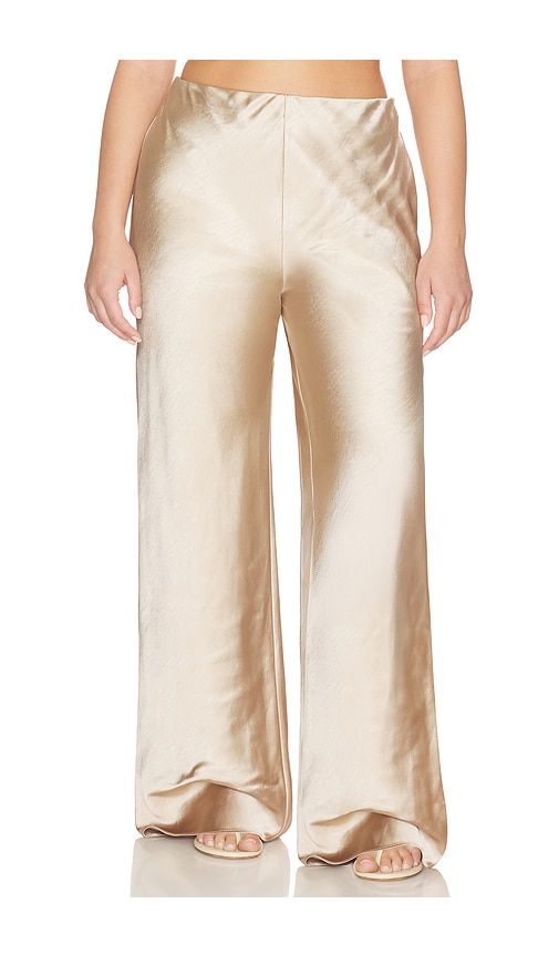 Etienne Pant in Metallic Neutral. - size M (also in S, XXS) - L'Academie - Modalova