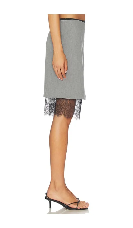 Aubrie Midi Skirt in Multi. - size L (also in M, S, XL, XS, XXS) - L'Academie - Modalova