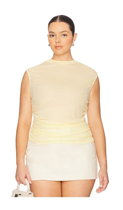 Tine Top in Yellow. - size L (also in M, S) - L'Academie - Modalova