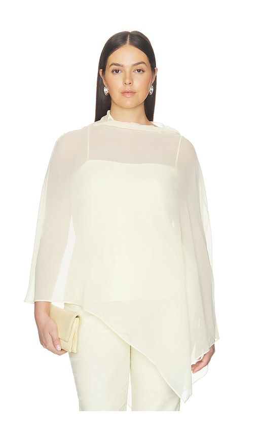 Evolet Top in Yellow. - size M (also in S, XS, XXS) - L'Academie - Modalova