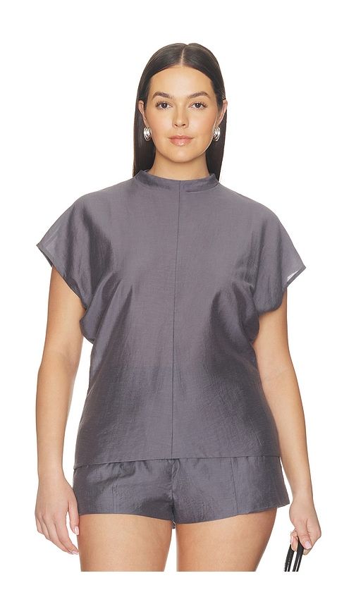 Harmi Top in Grey. - size M (also in S, XS) - L'Academie - Modalova
