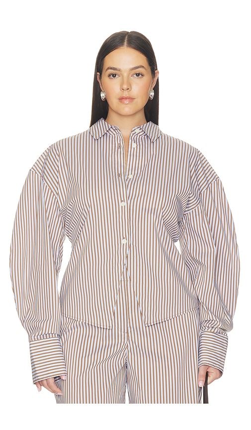 Freya Shirt in Mauve. - size M (also in S, XS) - L'Academie - Modalova