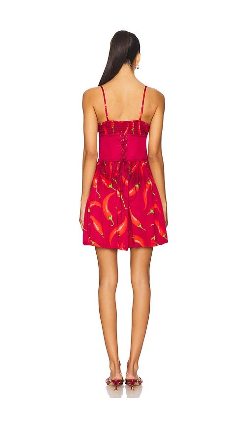 Slip Corset Mini Dress in . Size M. Also in S, XS - Leslie Amon - Modalova