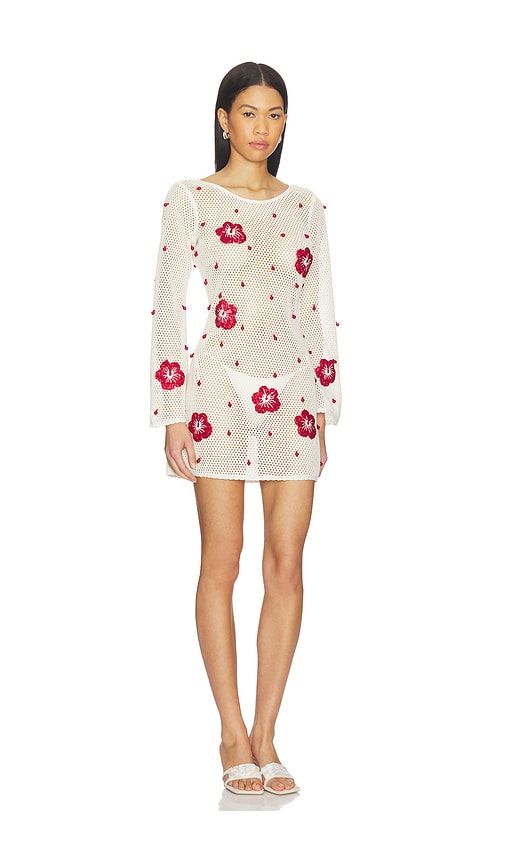 Treasure Hibiscus Mini Dress in . - size L (also in M, S, XS) - Leslie Amon - Modalova