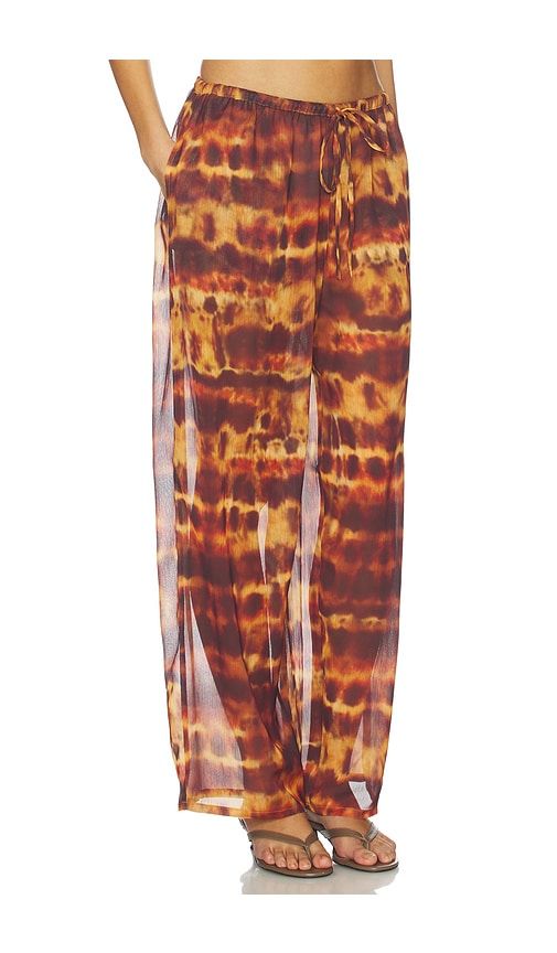 Olivia Pant in Brown. - size S (also in XS) - Leslie Amon - Modalova