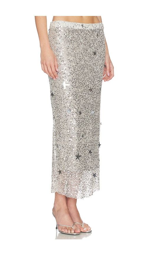 Rena Skirt in Grey. - size L (also in M) - Leslie Amon - Modalova