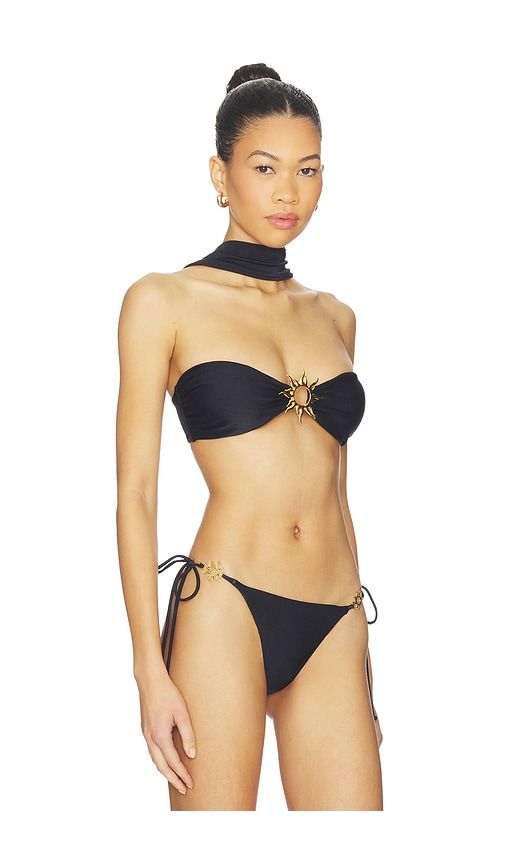Sun Bandeau Neck Bikini Top in . - size XL (also in XS) - Leslie Amon - Modalova