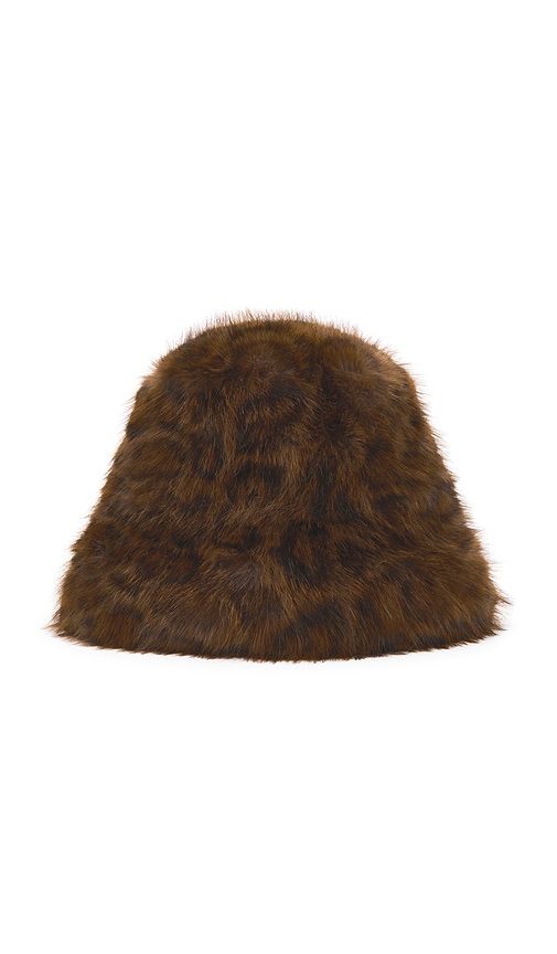 Snuggle Bucket Hat in Brown. - size M/L (also in S/M) - Lack of Color - Modalova
