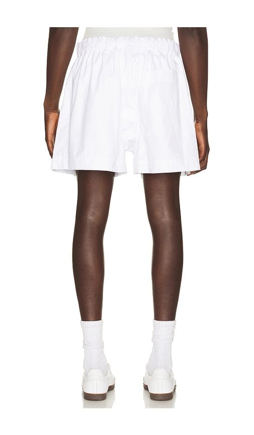 Runway Poplin Shorts in White. - size M (also in S) - Lacoste - Modalova