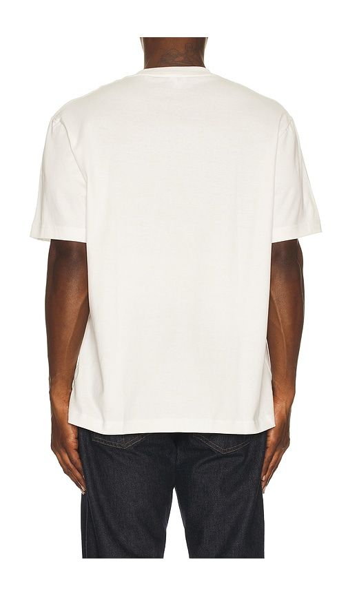 Heavy Jersey Landscape Crocodile Print T-Shirt in White. - size 5 (also in 7) - Lacoste - Modalova