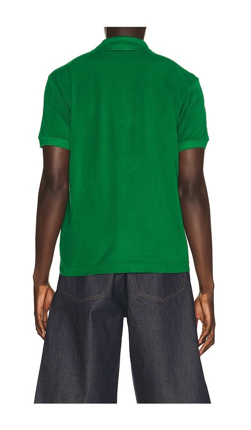 Runway Classic Fit Silk Pique Polo Shirt in Green. - size M (also in S) - Lacoste - Modalova