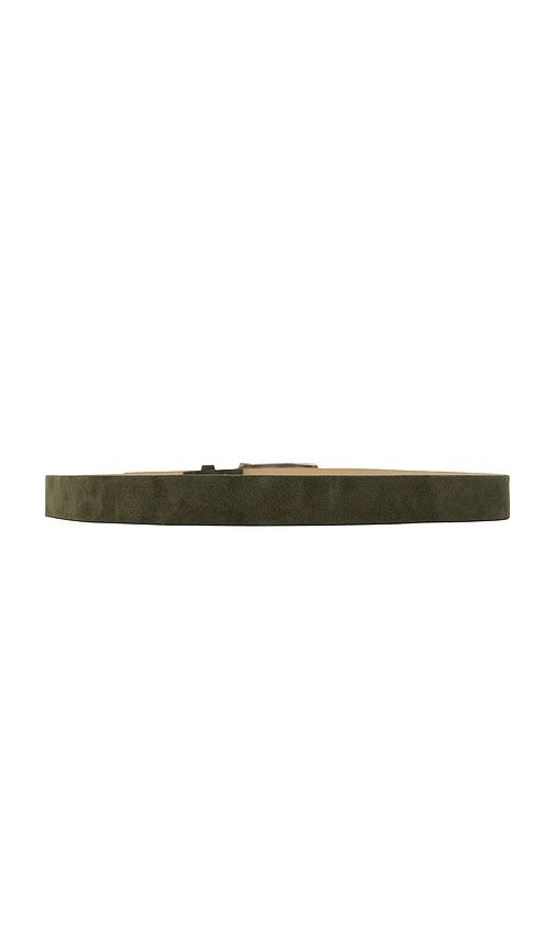 Marlowe Leather Belt in Olive. - size L (also in M, S, XS) - L'AGENCE - Modalova
