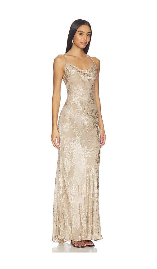 Christine Dress in Beige. - size 4 (also in 6, 8) - L'AGENCE - Modalova