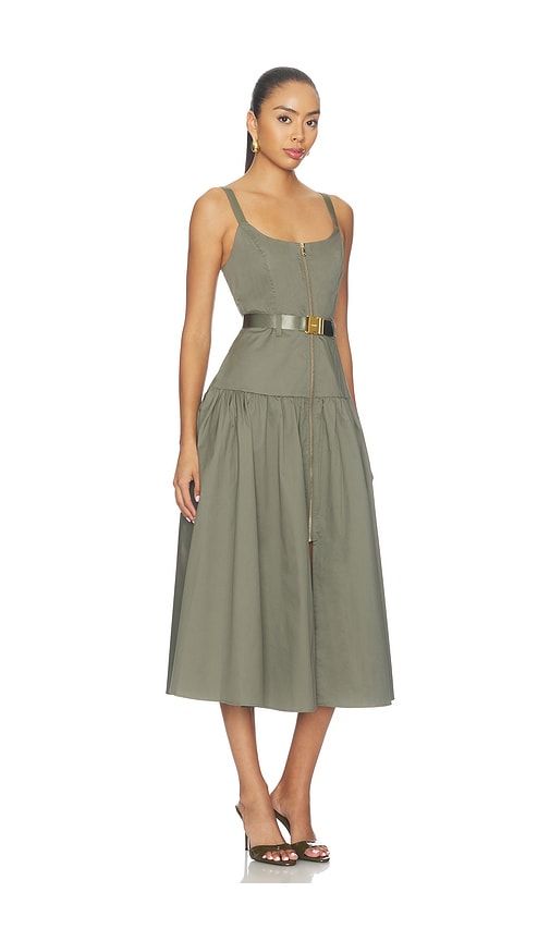 Rima Dress in Olive. - size 0 (also in 10, 4) - L'AGENCE - Modalova