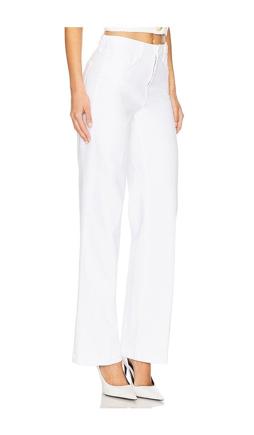 Scottie Wide Leg Jeans in Ivory. - size 24 (also in 25, 26, 27, 29) - L'AGENCE - Modalova