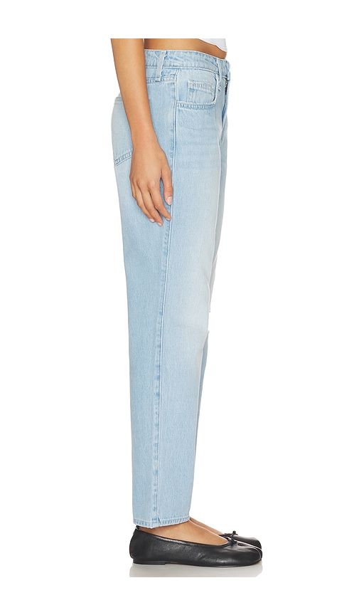 Nevia Low Rise Slouch Straight Jean in Blue. - size 24 (also in 25, 26, 27) - L'AGENCE - Modalova