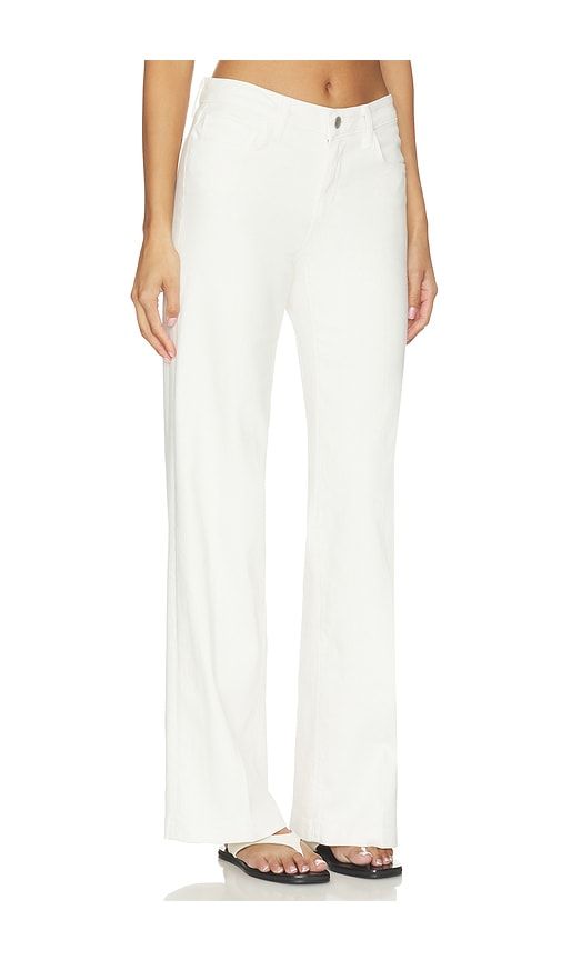 Joanne Wide Leg Jeans in White. - size 26 (also in 28, 29) - L'AGENCE - Modalova