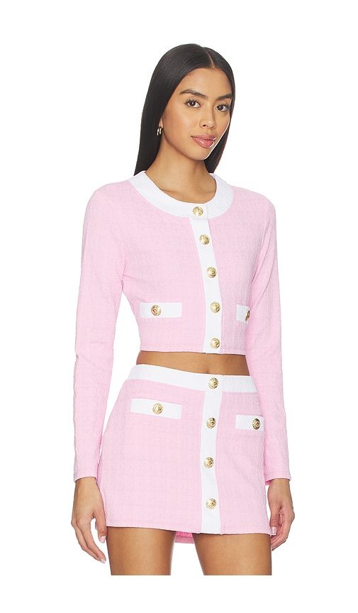 Adaline Swim Cardigan in Pink. - size L (also in M) - L'AGENCE - Modalova