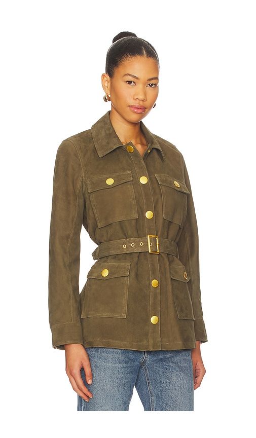 Ishani Belted Jacket in . - size 0 (also in 4) - L'AGENCE - Modalova