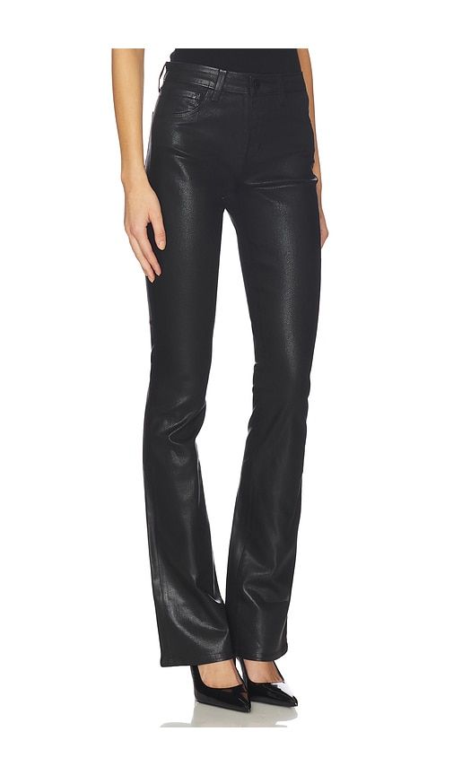 Selma High Rise Sleek Baby Boot Pant in Black. - size 24 (also in 25, 26, 27, 28, 29, 31) - L'AGENCE - Modalova