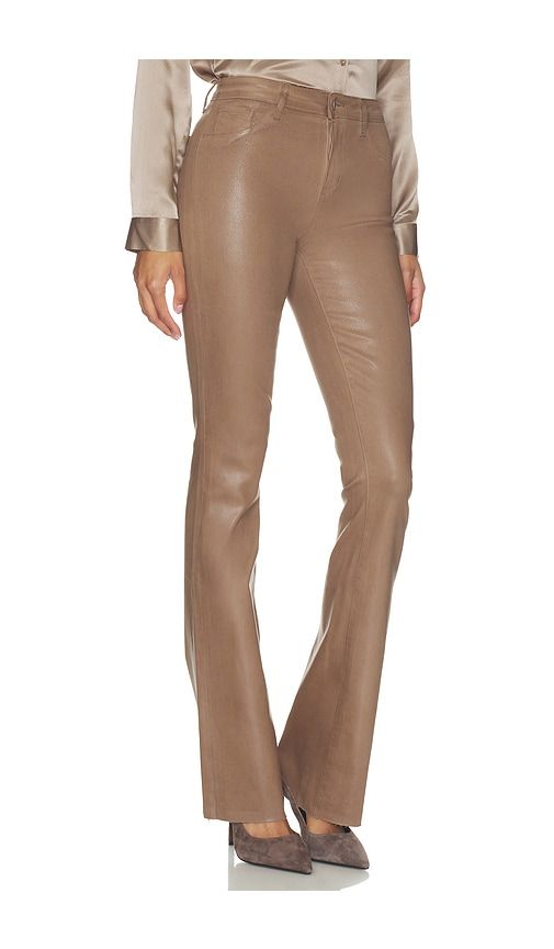 Ruth Straight Leg Pant in Brown. - size 25 (also in 26, 27, 28, 29, 30, 31) - L'AGENCE - Modalova