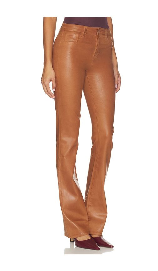 Selma Sleek Baby Boot Pant in Tan. - size 24 (also in 25, 26, 27, 28, 29, 30, 31) - L'AGENCE - Modalova