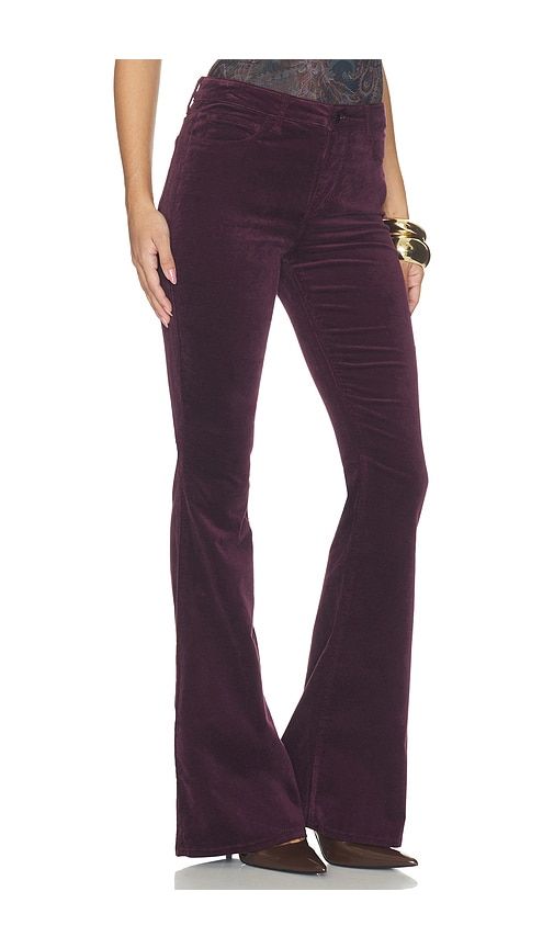 Marty High Rise Flare in Burgundy. - size 23 (also in 24, 25, 26, 27, 28, 29, 30) - L'AGENCE - Modalova