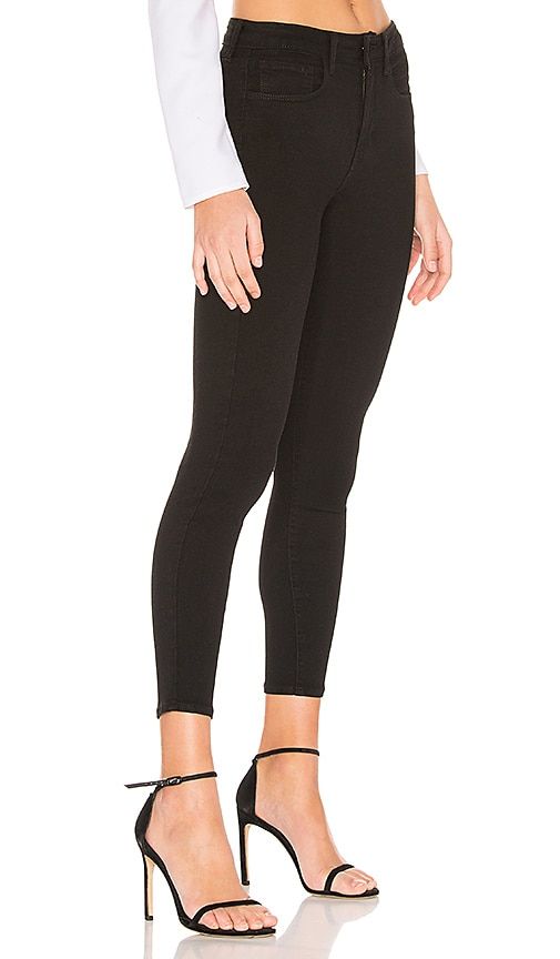 Margot High Rise Skinny Jean in Black. - size 29 (also in 31, 32) - L'AGENCE - Modalova