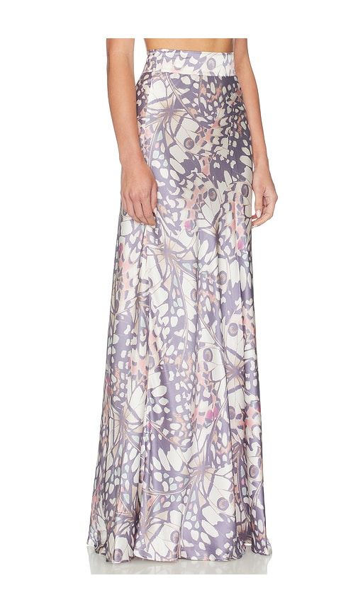 Ryker Waistband Bias Skirt in Multi. - size 00 (also in 10, 12, 6, 8) - L'AGENCE - Modalova