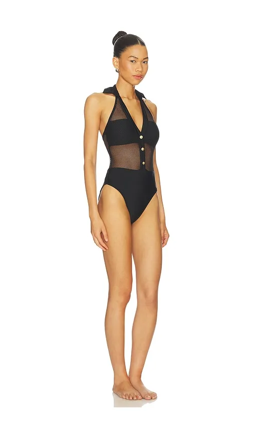 Natalya Collared One Piece in . - size M (also in S, XL) - L'AGENCE - Modalova