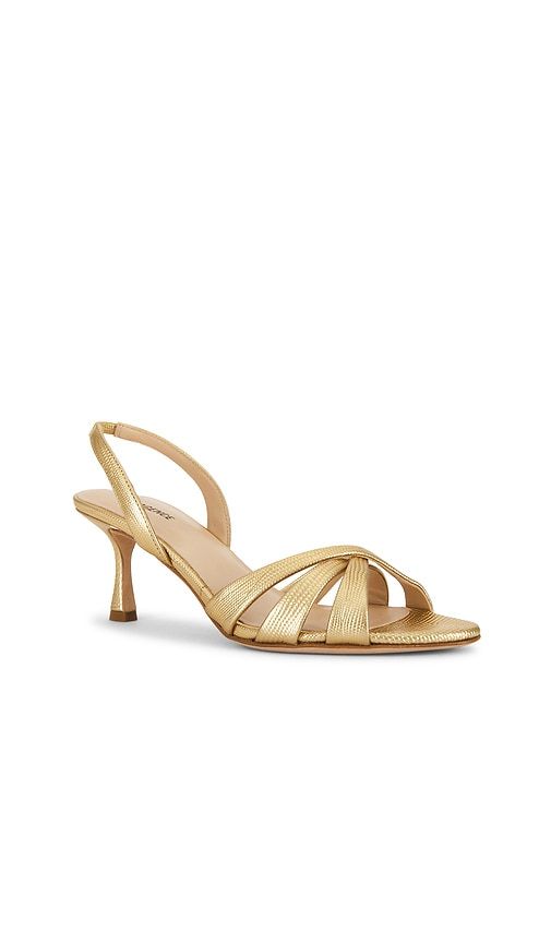 Colwill Ii Slingback Heel in Metallic Gold. - size 8 (also in 9.5) - L'AGENCE - Modalova