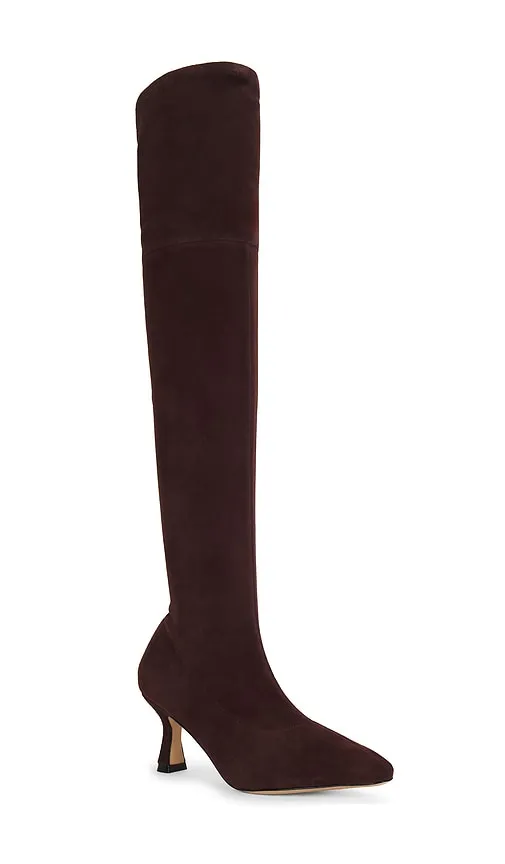 Clarin II Over The Knee Boot in Chocolate. - size 6 (also in 6.5, 7, 7.5, 8, 8.5, 9) - L'AGENCE - Modalova