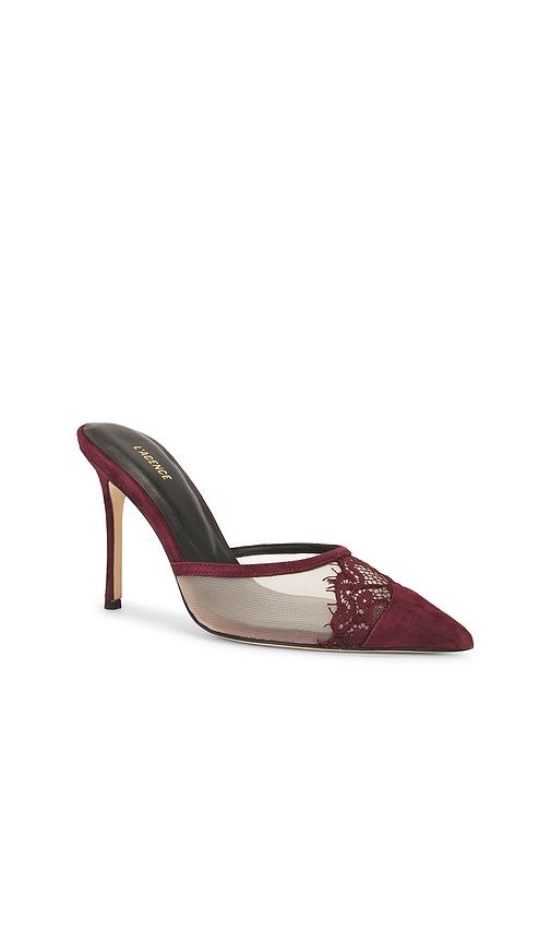 Semois Mule Pump in Wine. - size 6 (also in 6.5, 7, 7.5, 8, 8.5, 9, 9.5) - L'AGENCE - Modalova