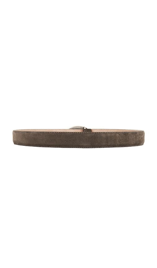Suede Leather Belt in Grey. - size L (also in M) - LAMARQUE - Modalova