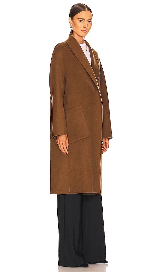 Thara Coat in Chocolate. - size M/L (also in XL, XS/S) - LAMARQUE - Modalova