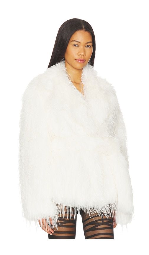 Isla Faux Fur Coat in . - size M (also in S) - LAMARQUE - Modalova
