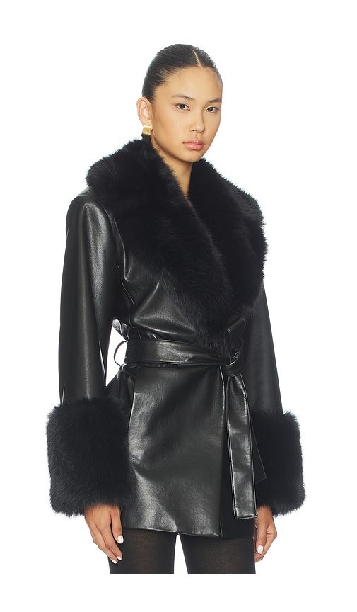 Rosabella Faux Fur Blazer in . - size M (also in S) - LAMARQUE - Modalova