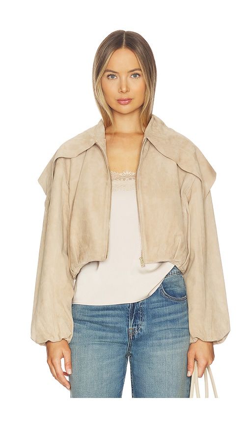 Anita Jacket in Beige. - size L (also in M, S) - LAMARQUE - Modalova