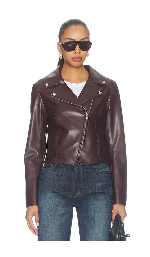 Pascale Jacket in Wine. - size L (also in M, S, XS) - LAMARQUE - Modalova