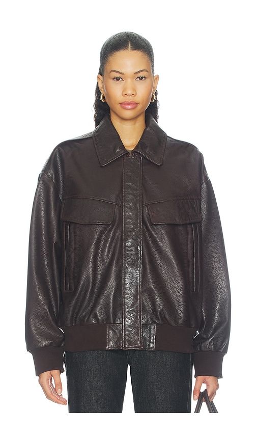 Trevanna Jacket in Wine. - size L (also in M, S, XS) - LAMARQUE - Modalova