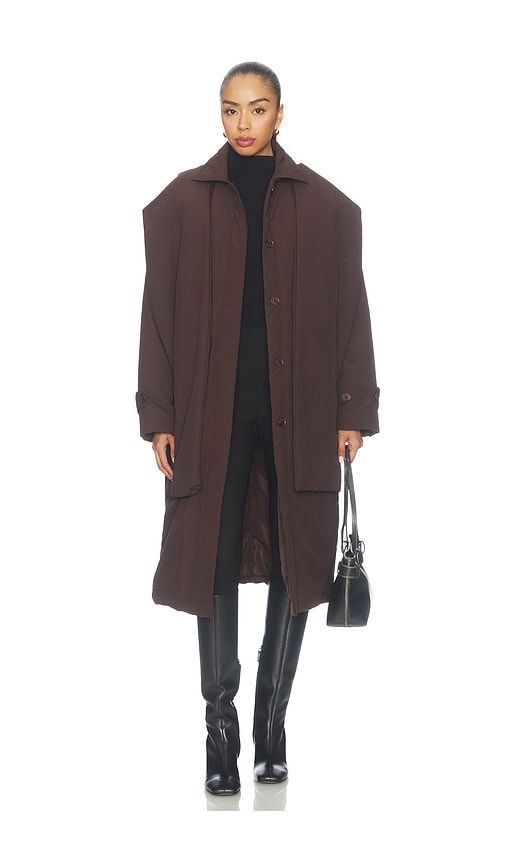 Gracie Trench in Chocolate. - size L (also in M, S, XS) - LAMARQUE - Modalova