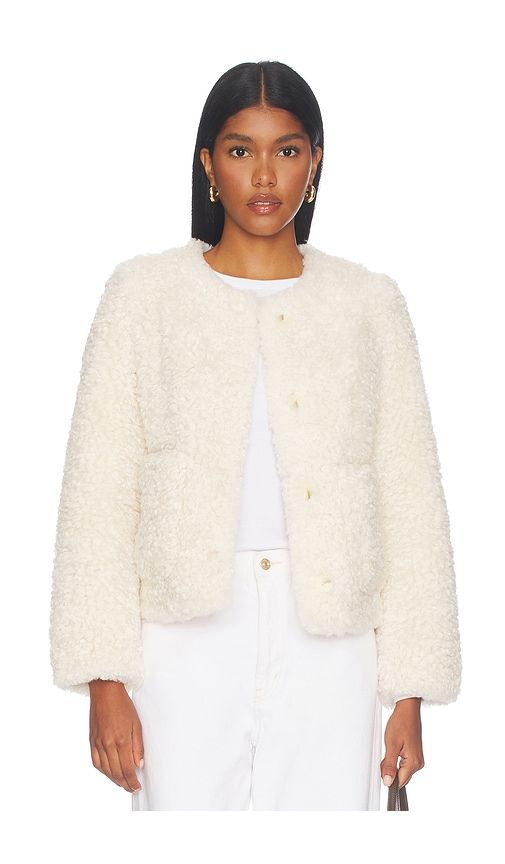 Emilia Jacket in Cream. - size L (also in M, S, XS) - LAMARQUE - Modalova