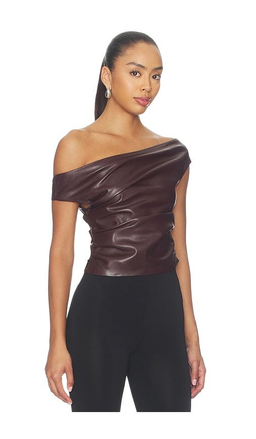 Ines Top in Wine. - size M (also in S, XS, XXS) - LAMARQUE - Modalova