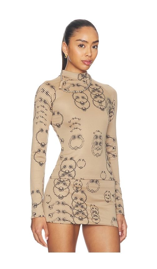 Piercer Turtleneck Top in . - size L (also in M, S, XS) - LADO BOKUCHAVA - Modalova