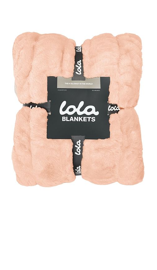 Lola Original Blanket in Peach - Lola Blankets - Modalova