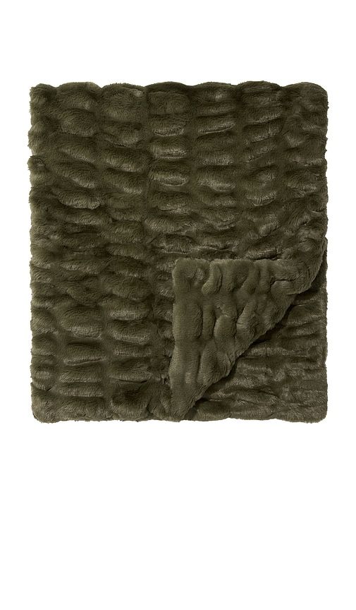 Lola X Dagne Dover Bundle in Dark Green - Lola Blankets - Modalova