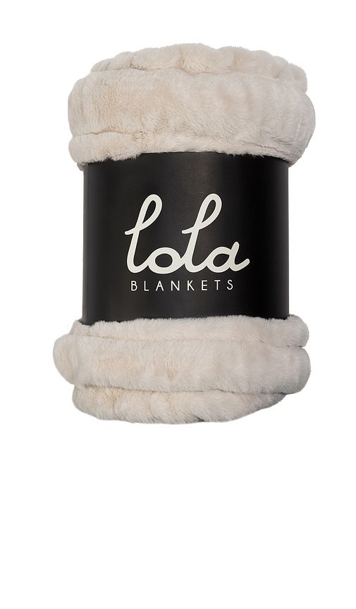 X TEZZA in Ivory - Lola Blankets - Modalova