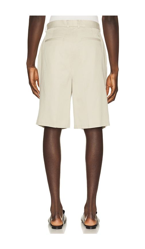Pleated Twill Suit Shorts in Brown. - size 30 (also in 32, 33, 34, 36) - Les Deux - Modalova